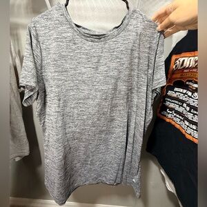 Amazon Essentials Heather Gray Men's Short Sleeve Tee